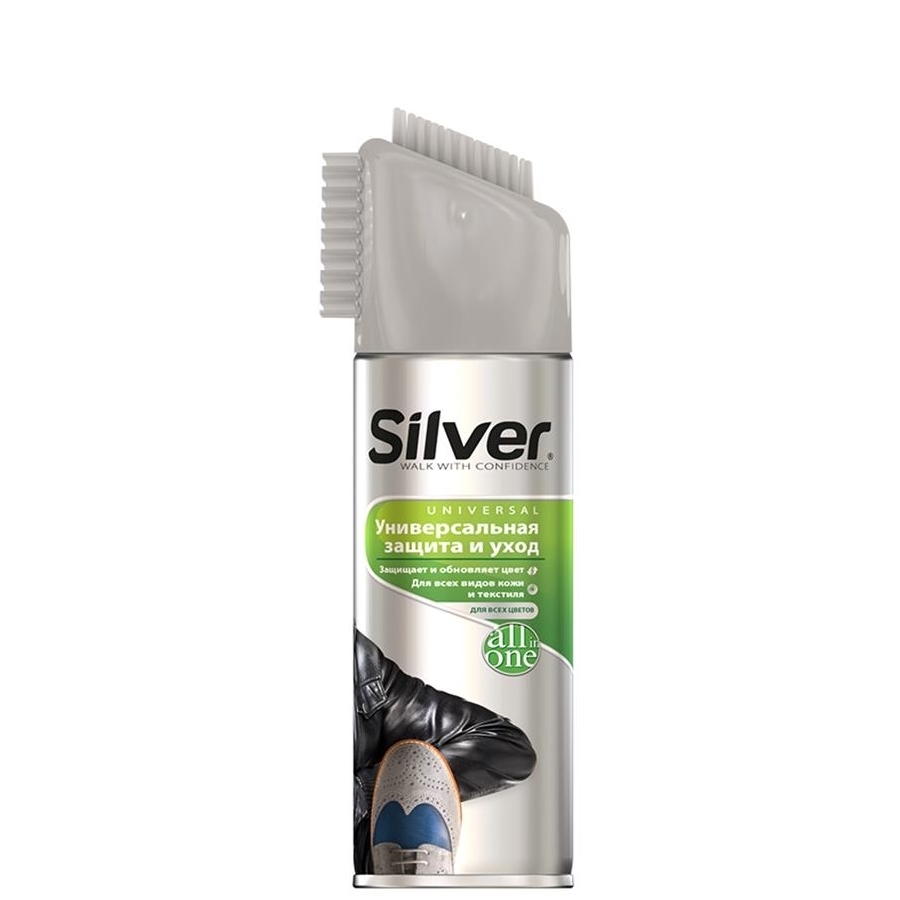 SILVER-Premium Спрей Универсальная защита д/ухода за изделиями из всех видов 250мл (12)